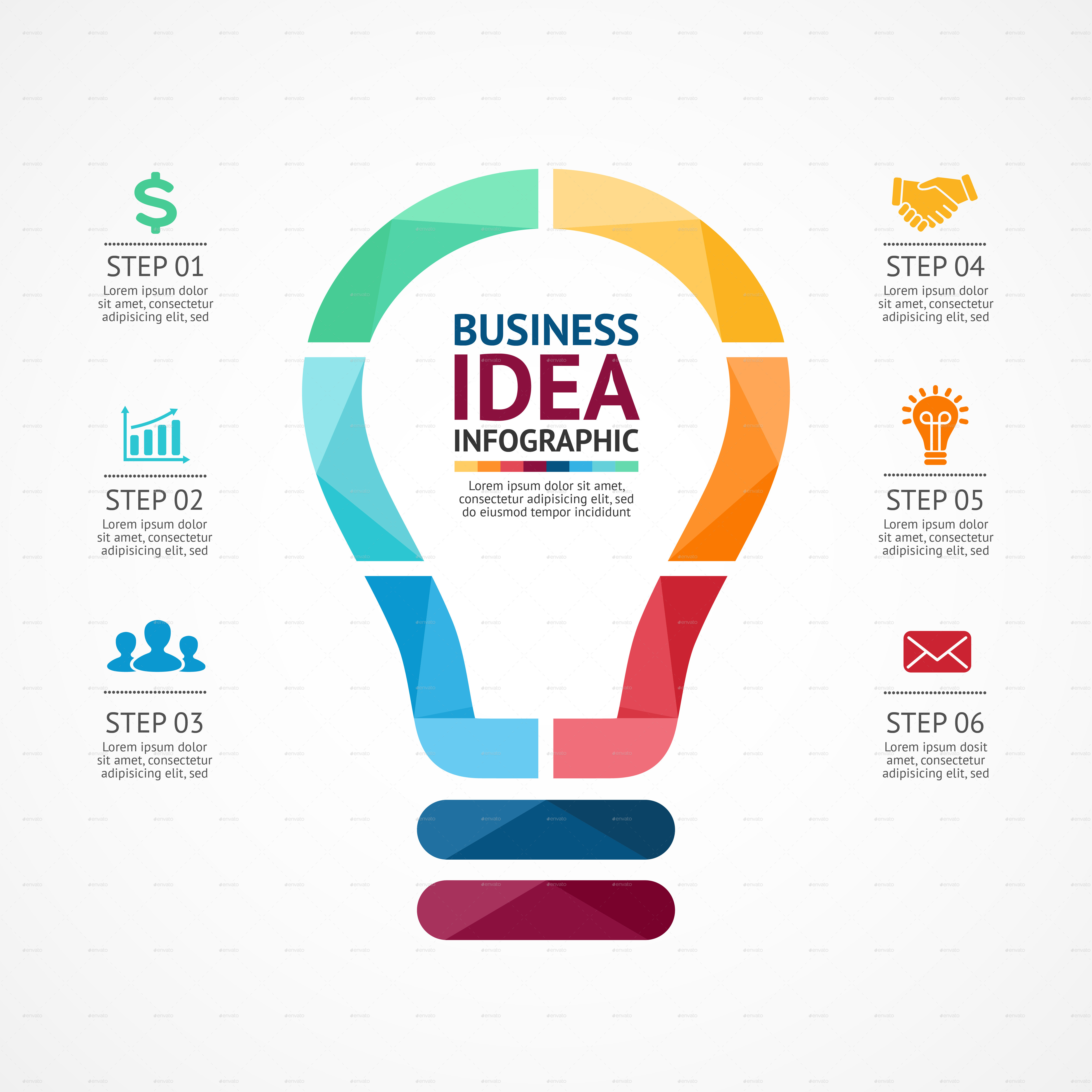 4-light-bulbs-infographics-infographics-graphicriver